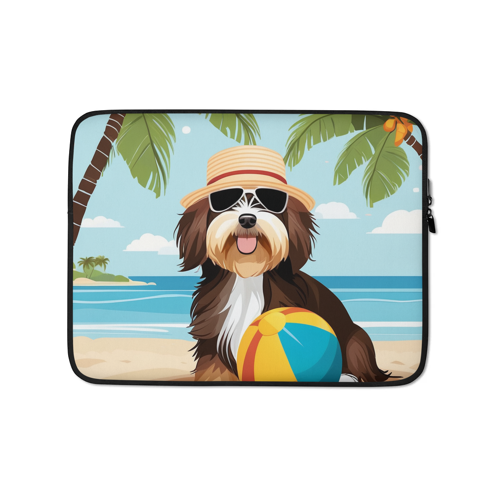 PugMug Custom Tan Havanese Dog Laptop Sleeve