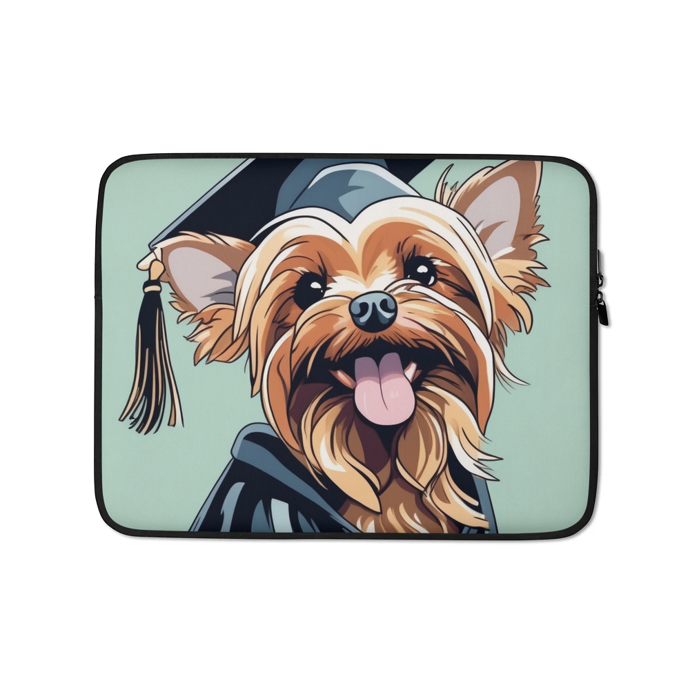 PugMug Custom Yorkshire Terrier Laptop Sleeve