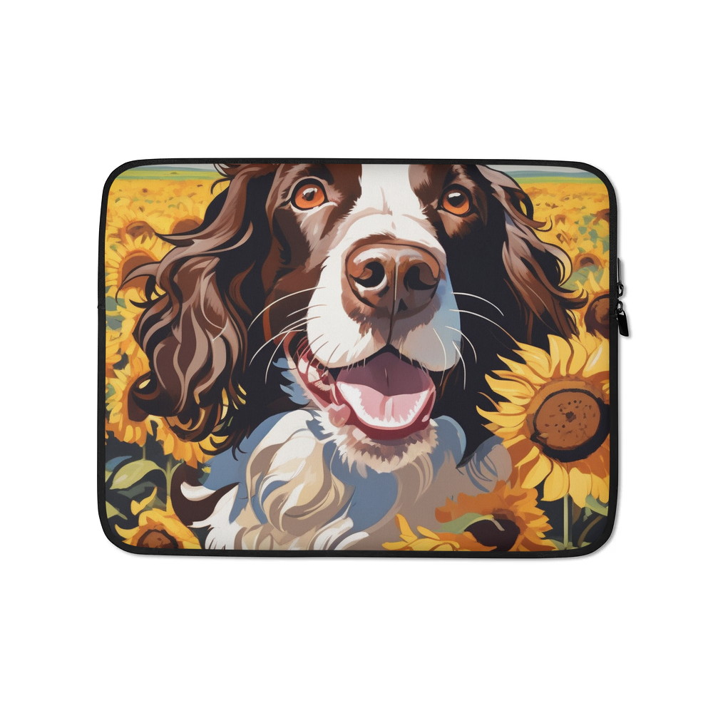 PugMug Custom English Springer Spaniel Laptop Sleeve
