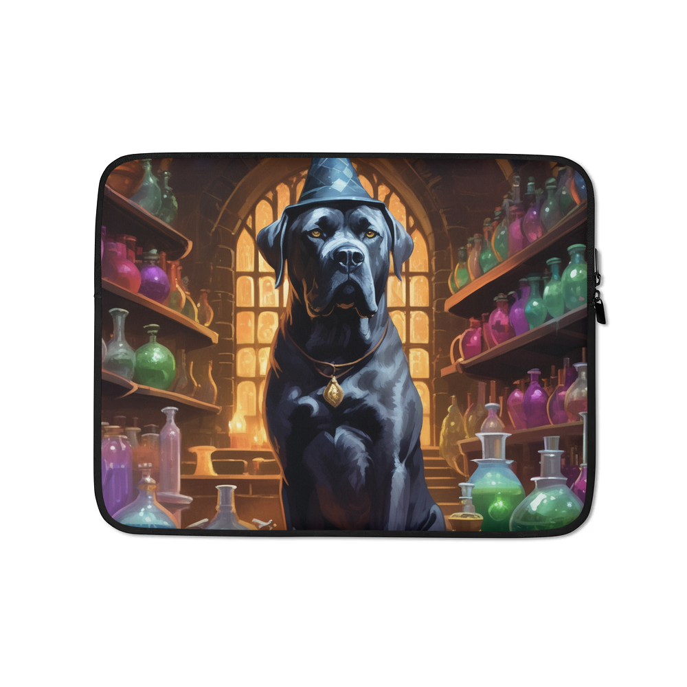 PugMug Custom Cane Corso Laptop Sleeve