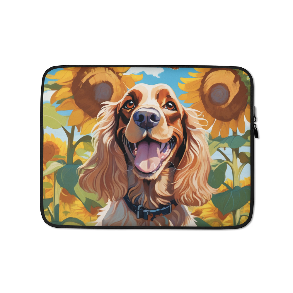 PugMug Custom English Cocker Spaniel Laptop Sleeve