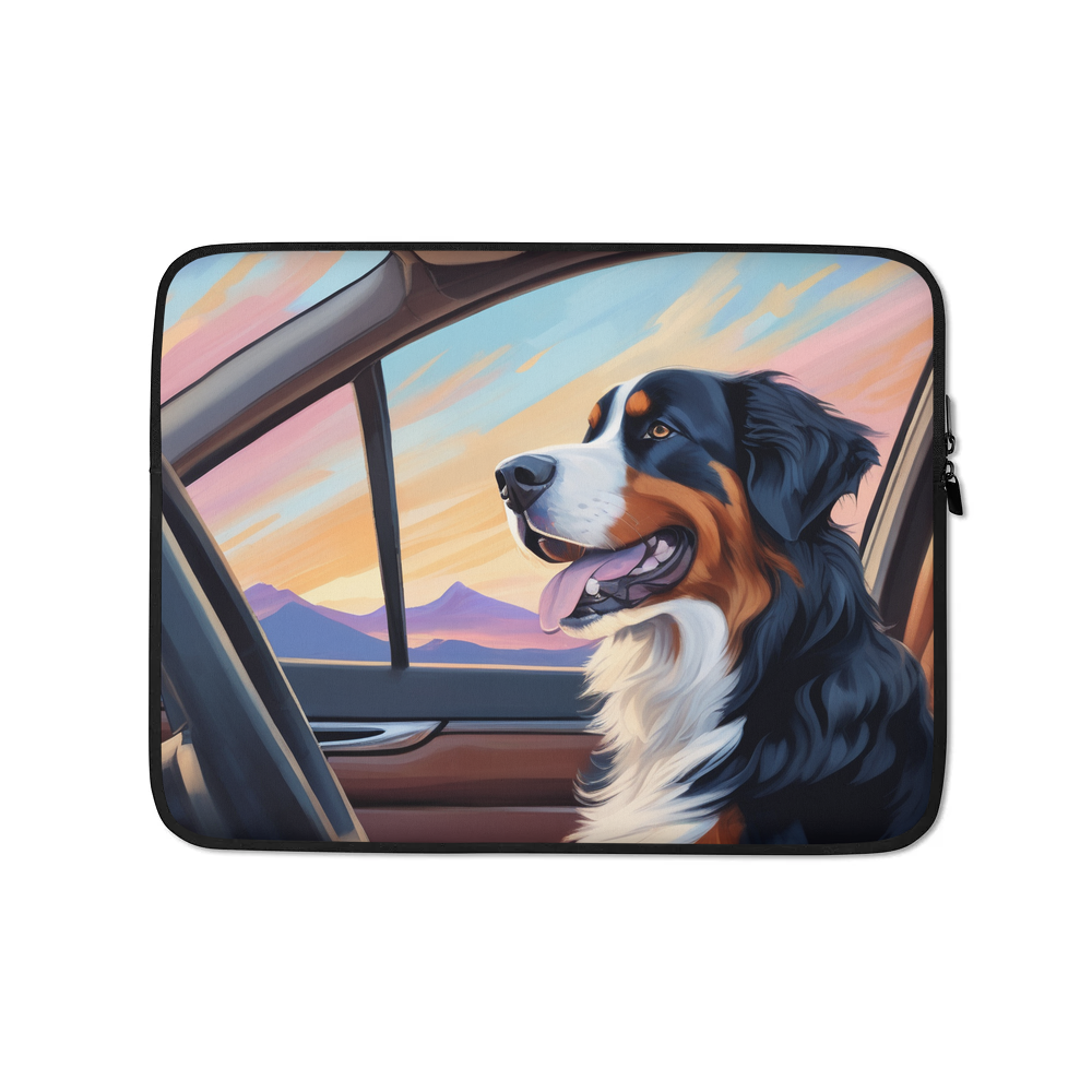 PugMug Custom Bernese Mountain Dog Laptop Sleeve