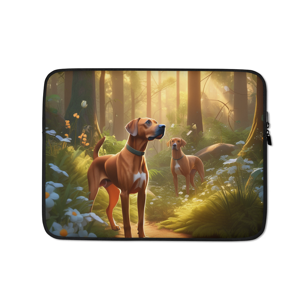 PugMug Custom Rhodesian Ridgeback Laptop Sleeve