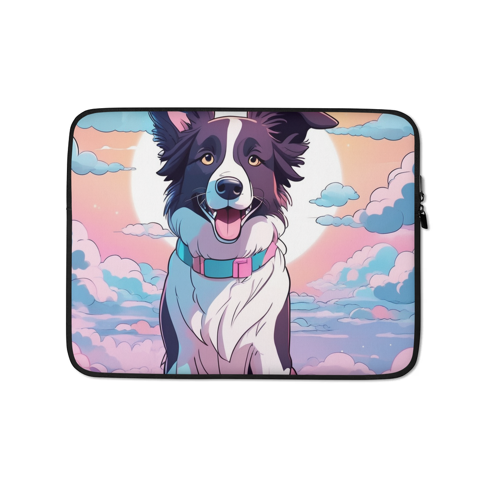 PugMug Custom Border Collie Laptop Sleeve