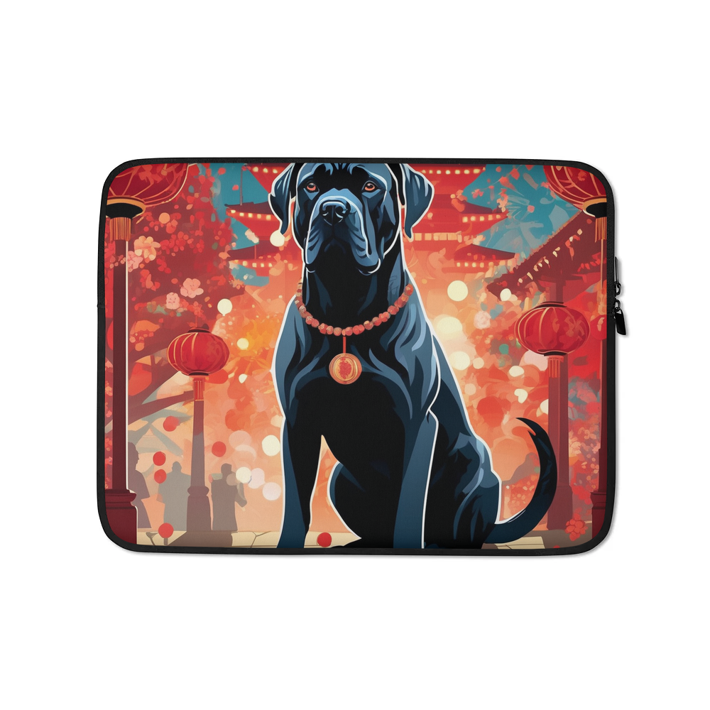 PugMug Custom Cane Corso Laptop Sleeve