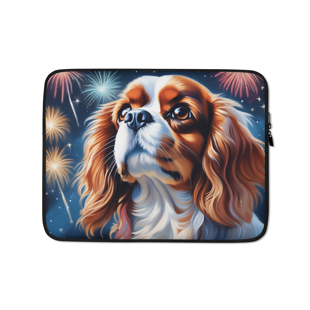 PugMug Custom Cavalier King Charles Spaniel Laptop Sleeve