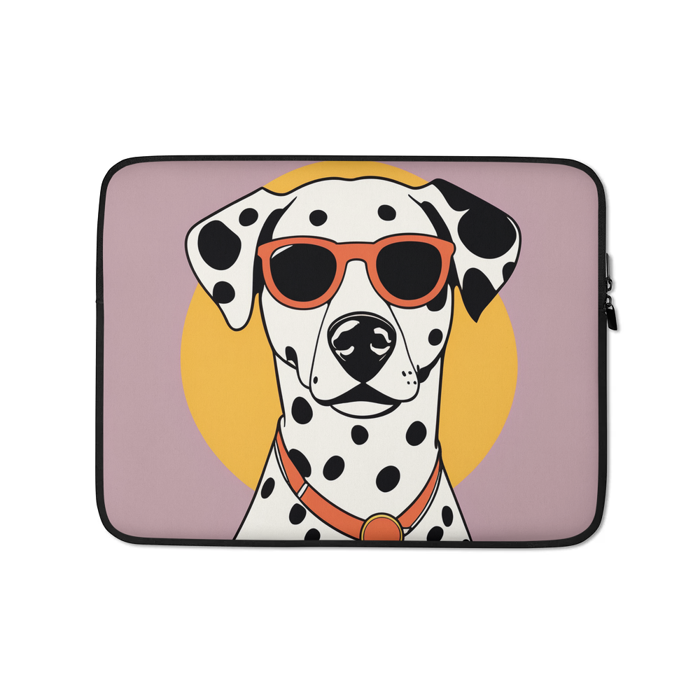 PugMug Custom Dalmatian Laptop Sleeve