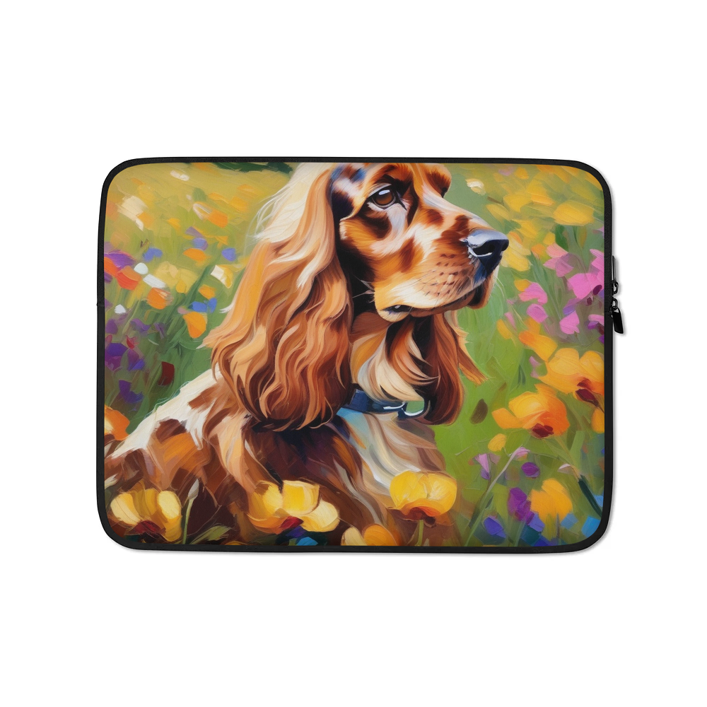 PugMug Custom English Cocker Spaniel Laptop Sleeve