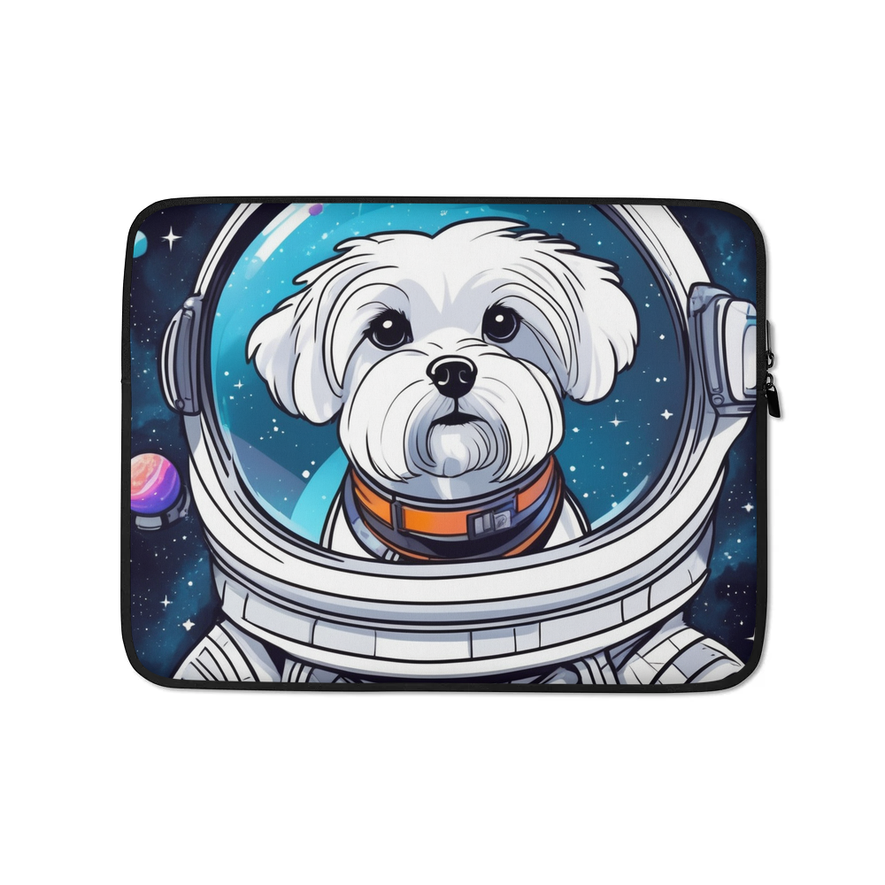 PugMug Custom Maltese Dog Laptop Sleeve