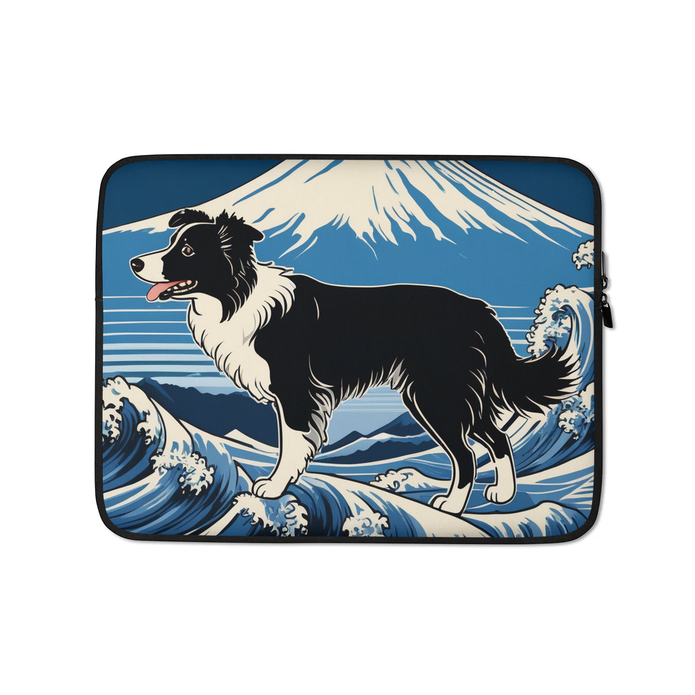 PugMug Custom Border Collie Laptop Sleeve