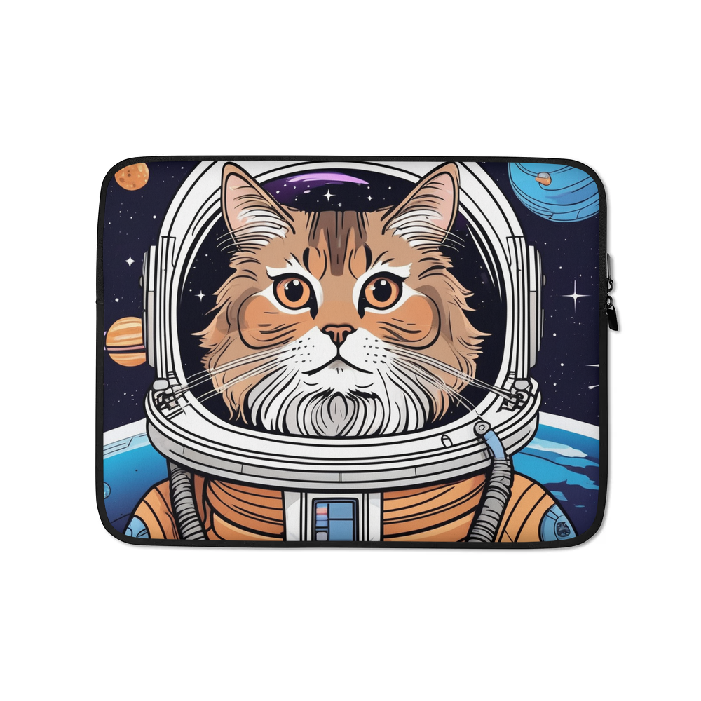 PugMug Custom Tabby Persian Cat Laptop Sleeve