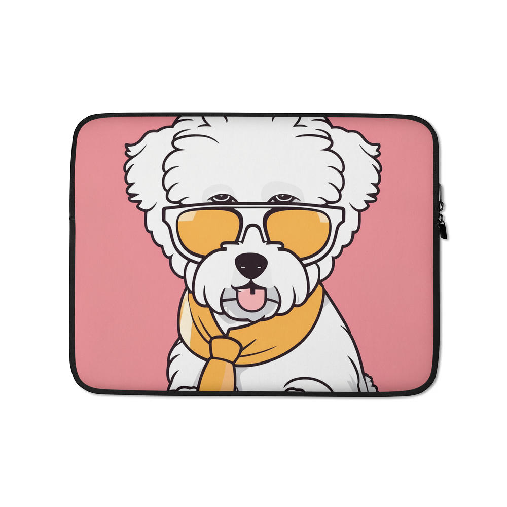 PugMug Custom Bichons Frise Laptop Sleeve