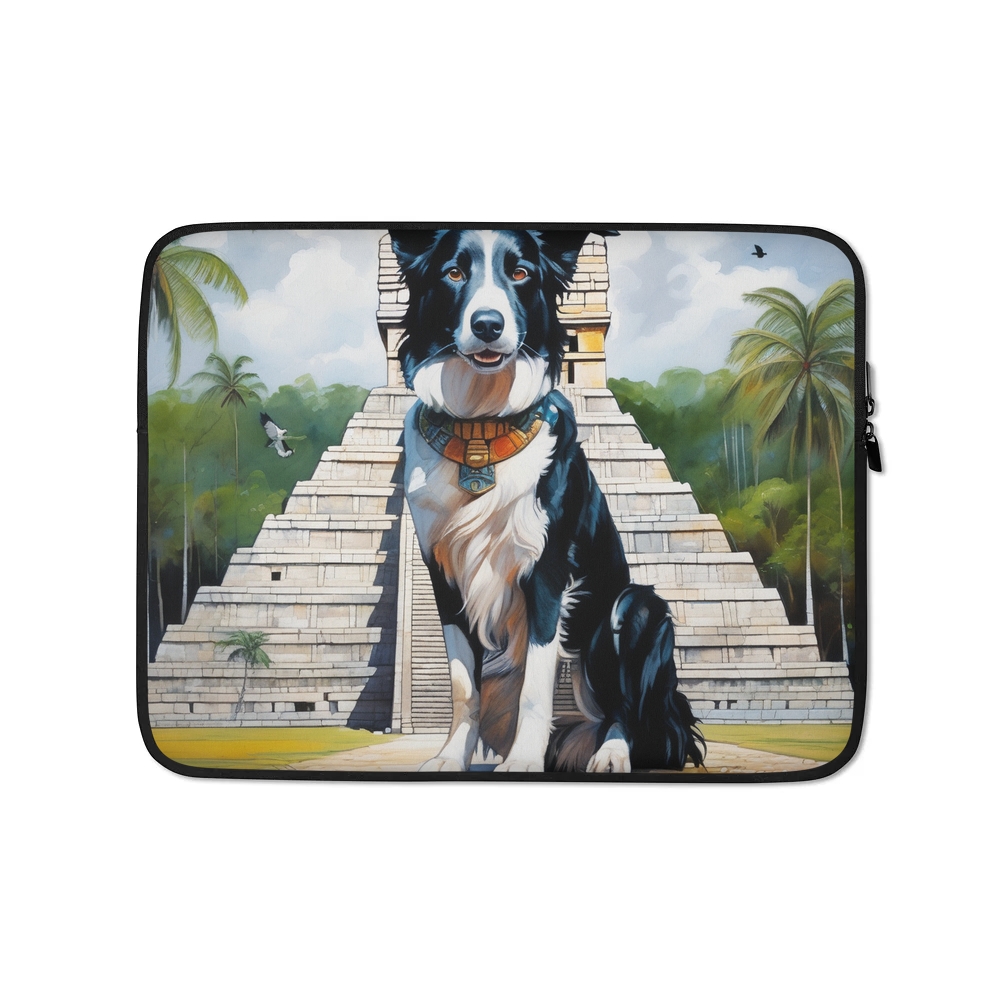 PugMug Custom Border Collie Laptop Sleeve