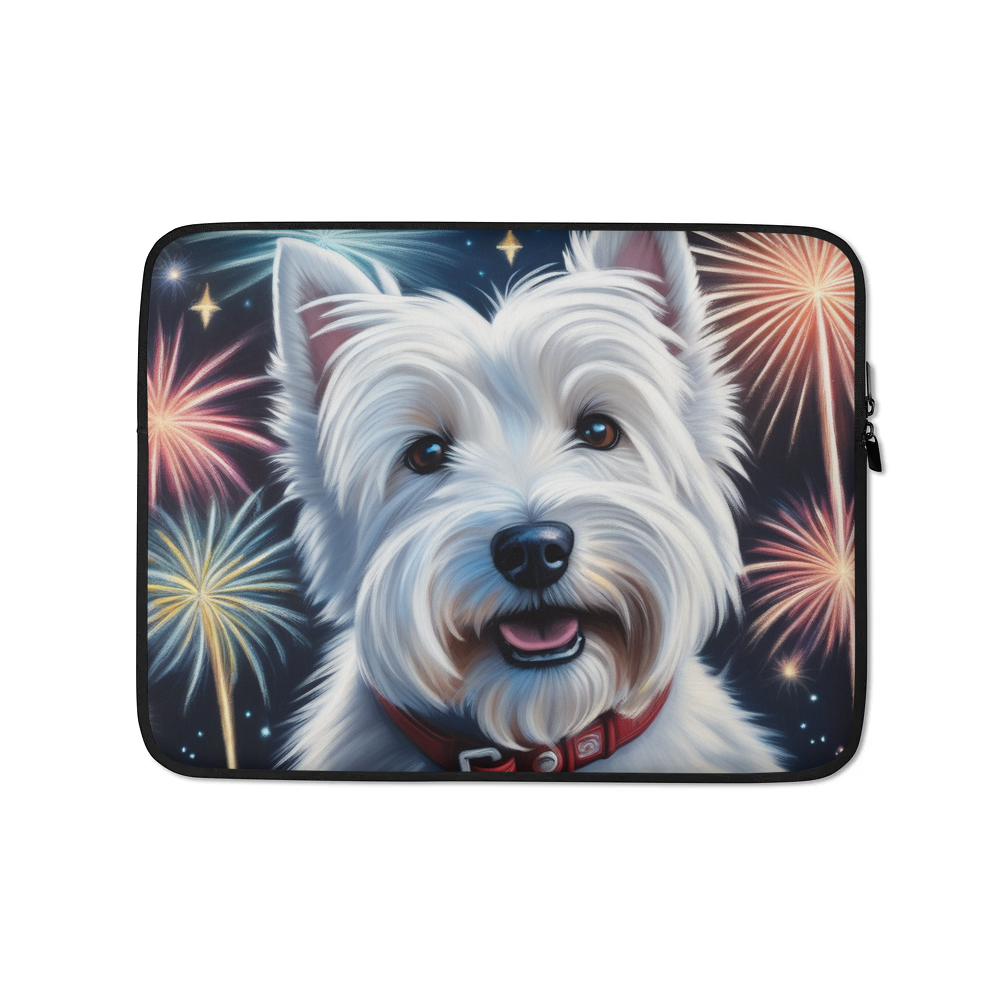 PugMug Custom West Highland White Terrier Laptop Sleeve