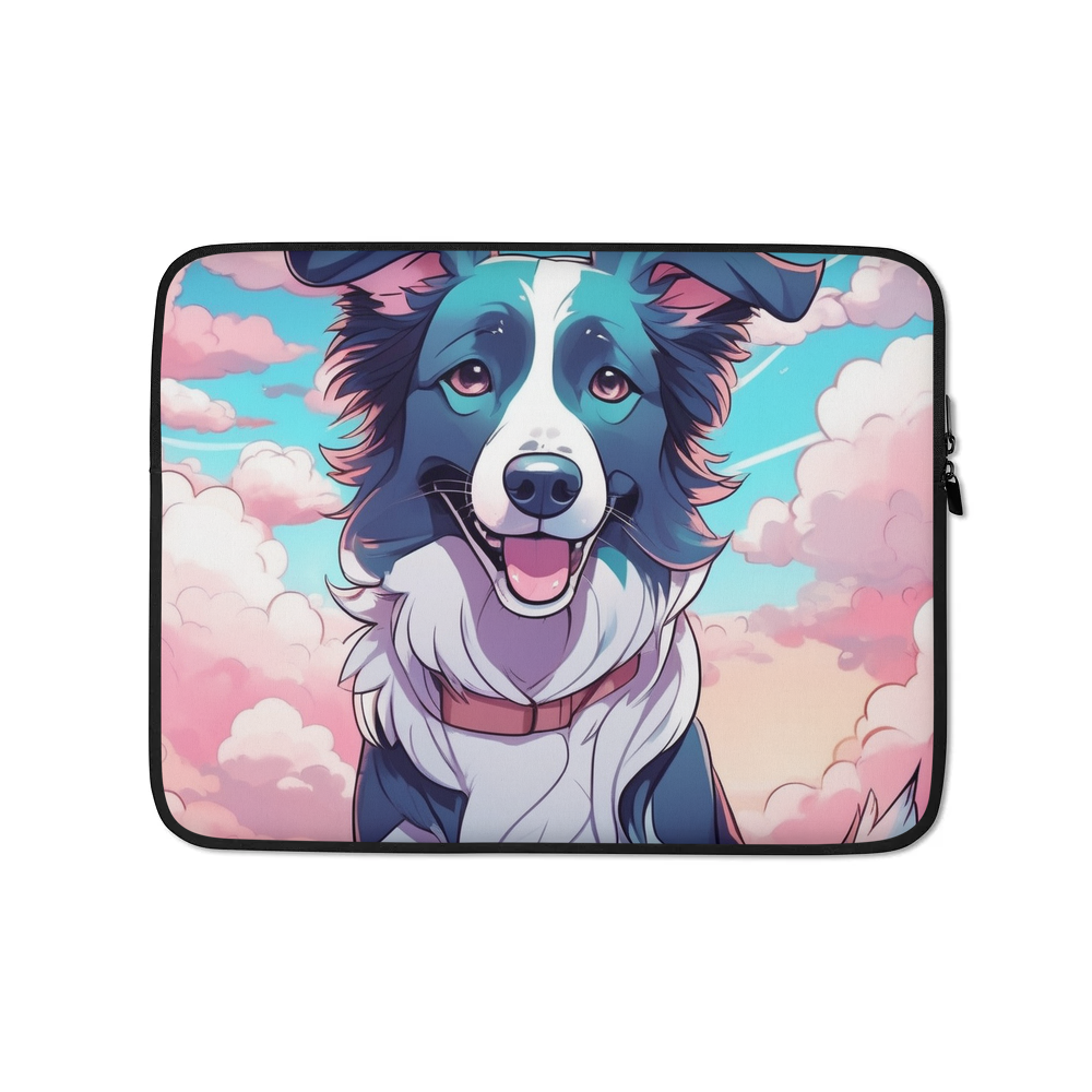PugMug Custom Border Collie Laptop Sleeve