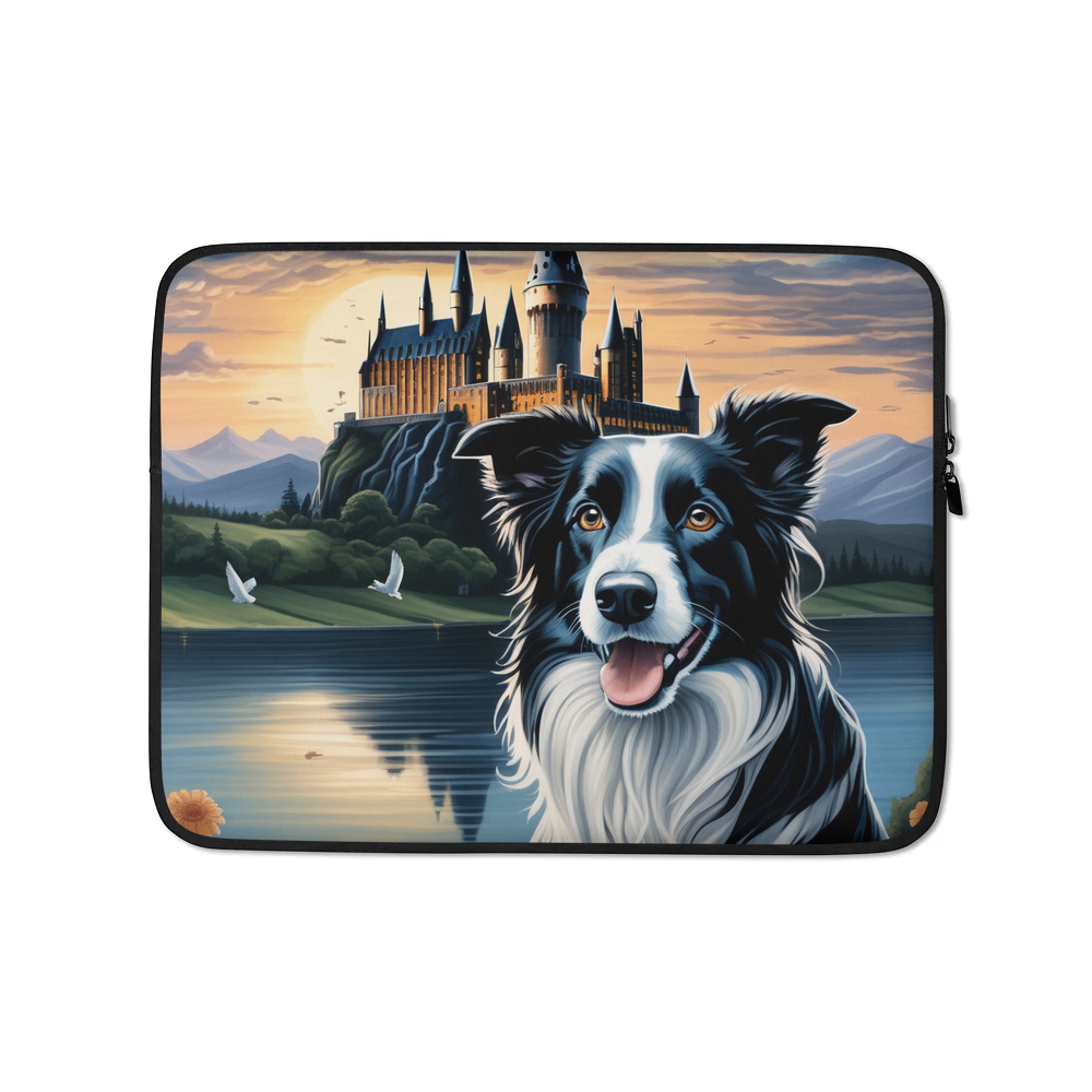 PugMug Custom Border Collie Laptop Sleeve