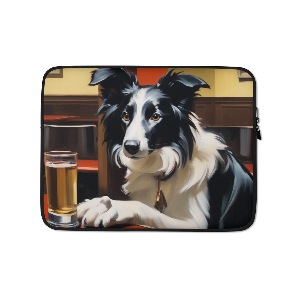 PugMug Custom Border Collie Laptop Sleeve