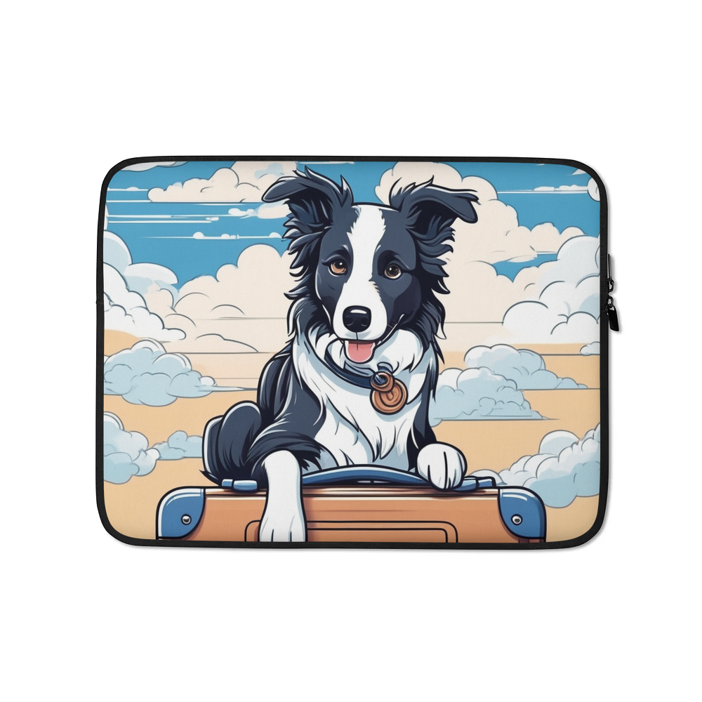 PugMug Custom Border Collie Laptop Sleeve