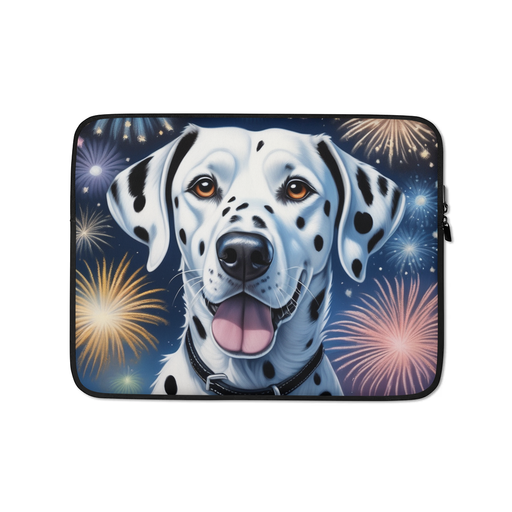 PugMug Custom Dalmatian Laptop Sleeve