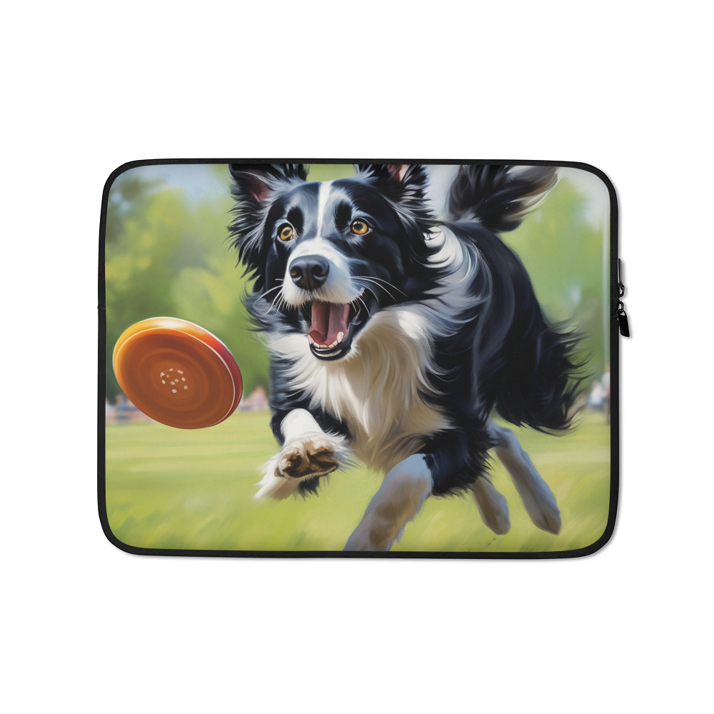 PugMug Custom Border Collie Laptop Sleeve