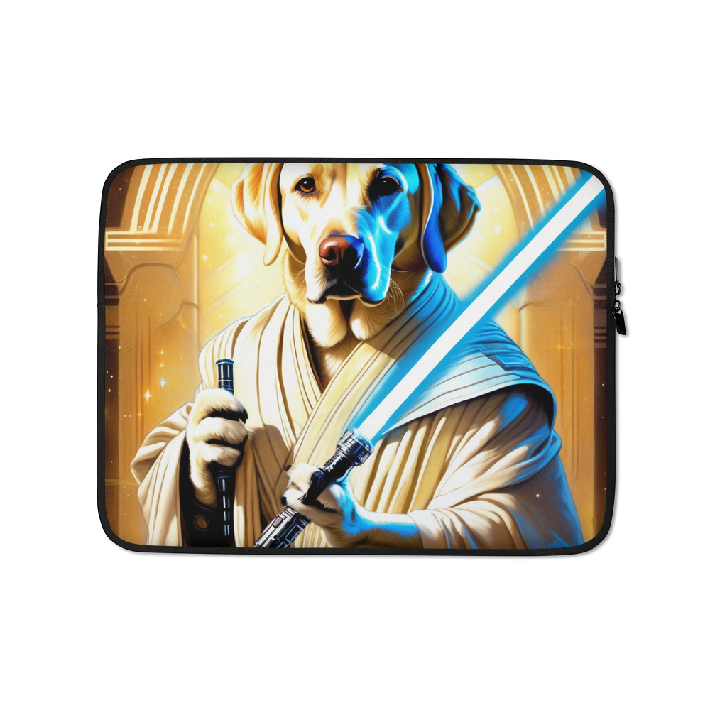 PugMug Custom White Labrador Retriever Laptop Sleeve