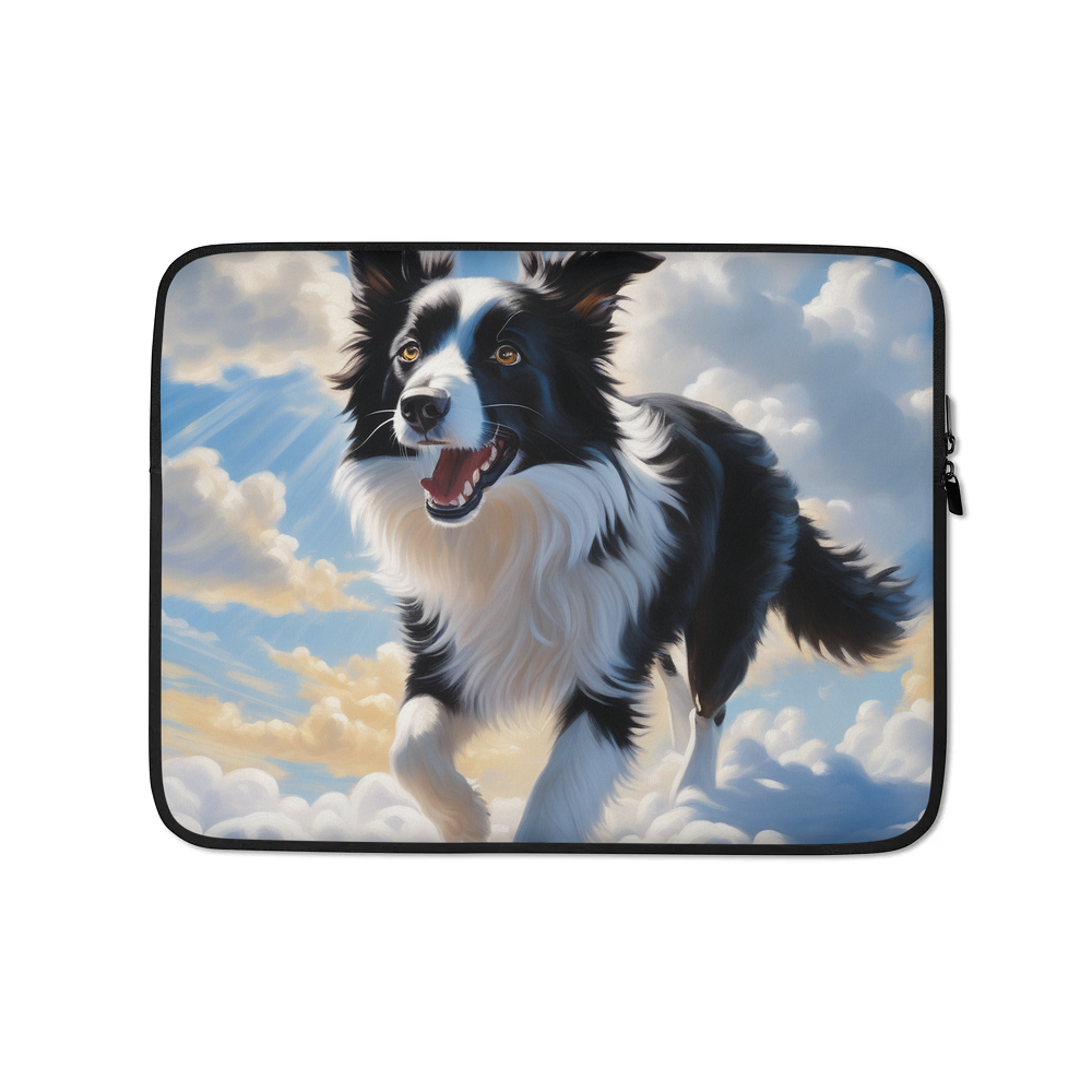 PugMug Custom Border Collie Laptop Sleeve