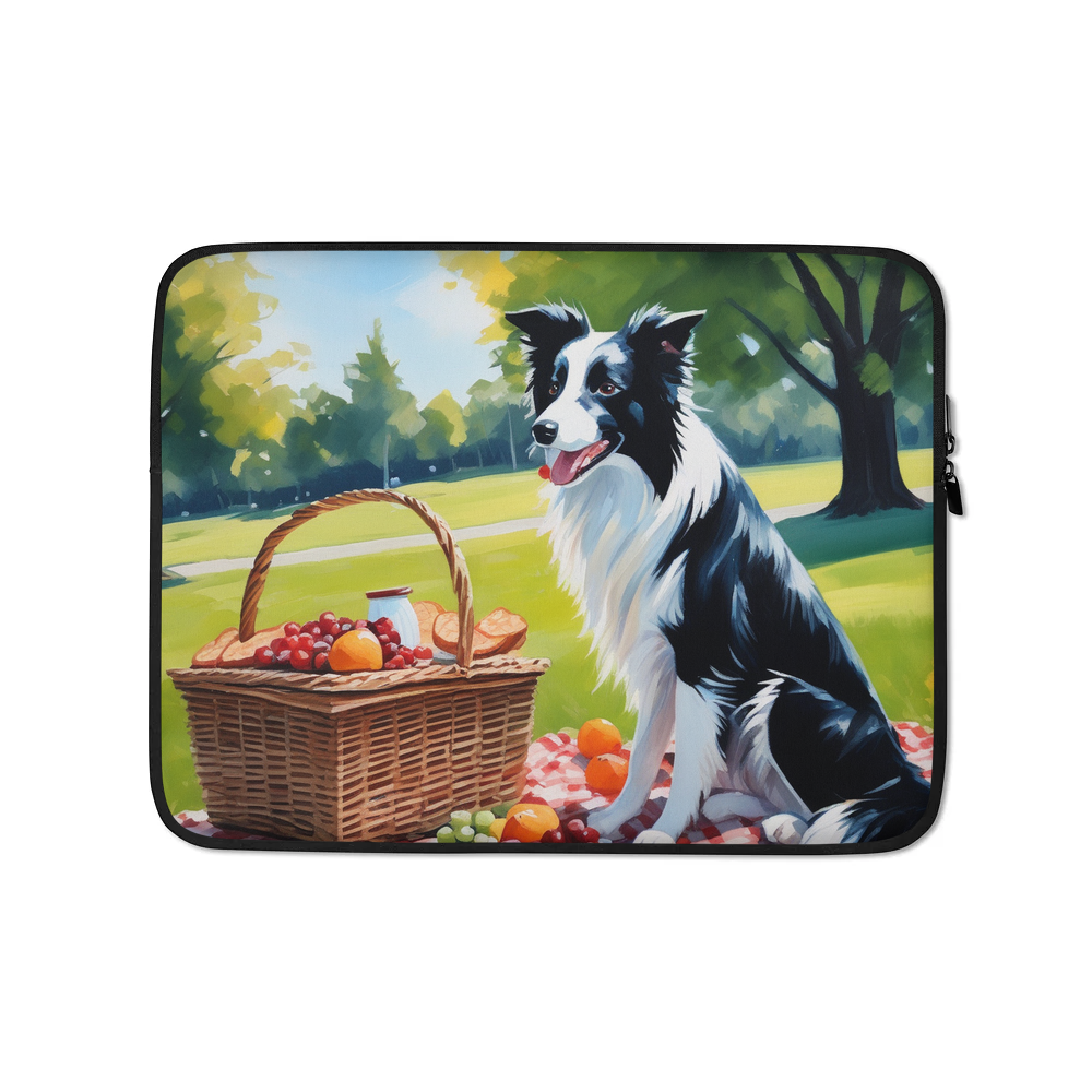 PugMug Custom Border Collie Laptop Sleeve