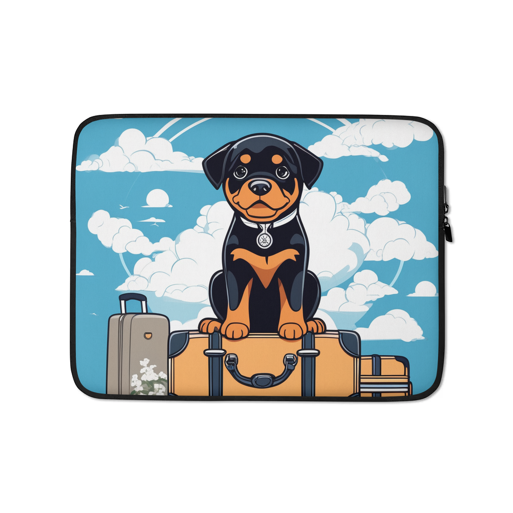 PugMug Custom Rottweiler Laptop Sleeve