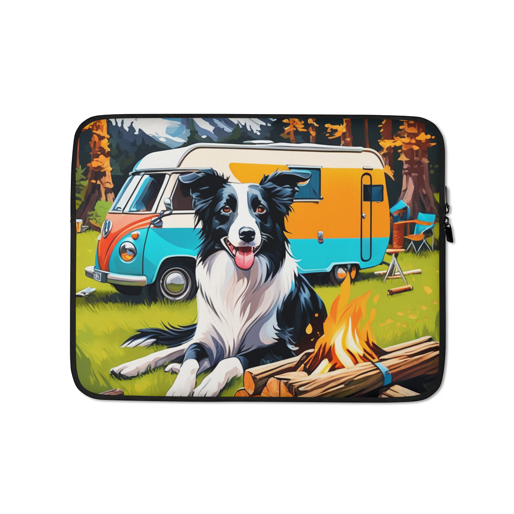 PugMug Custom Border Collie Laptop Sleeve