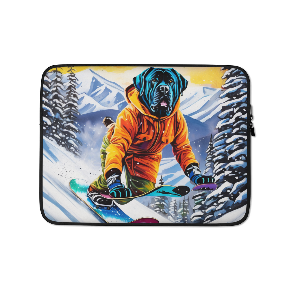 PugMug Custom Mastiff Laptop Sleeve