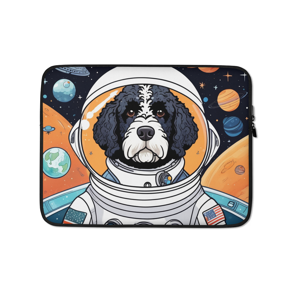 PugMug Custom Portuguese Water Dog Laptop Sleeve