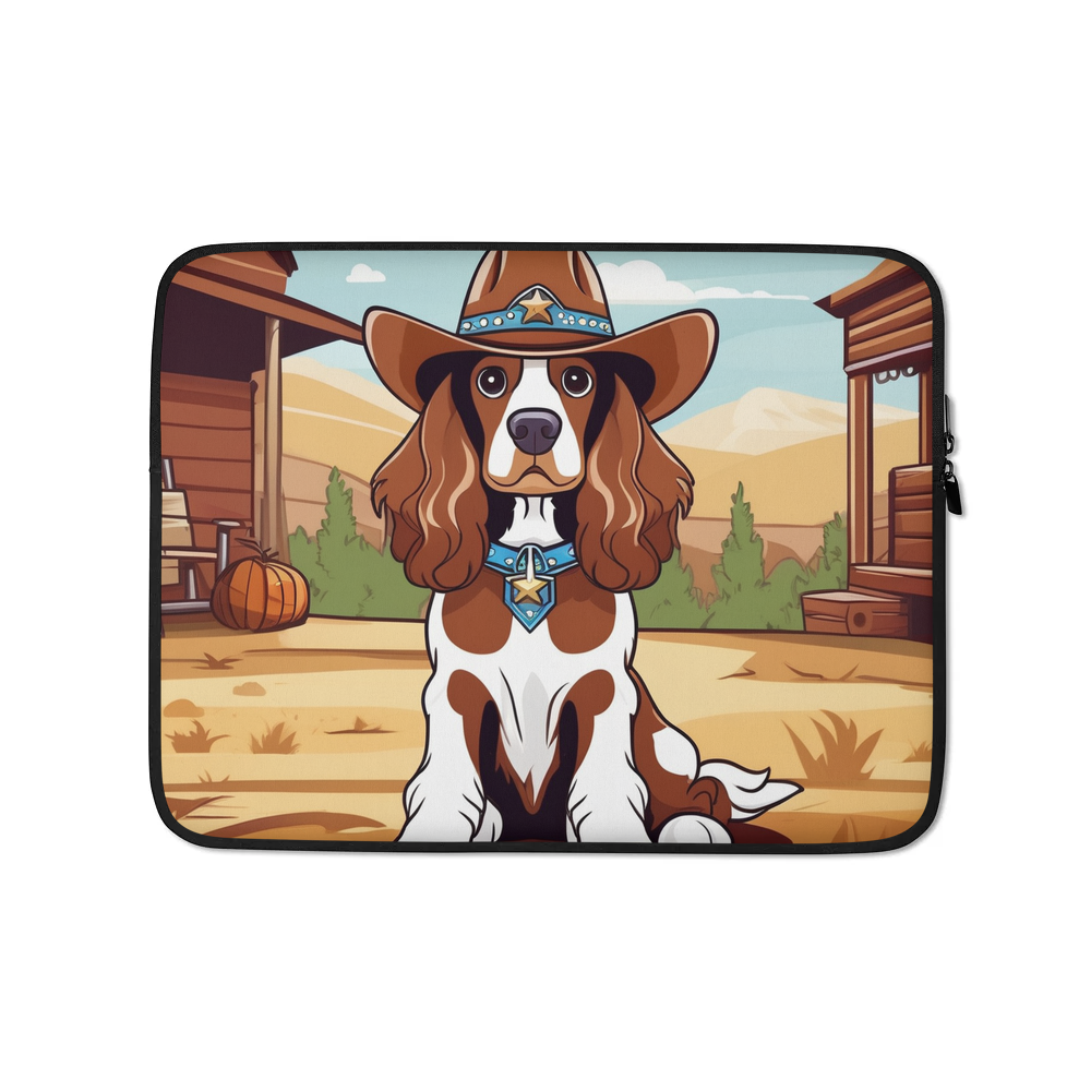 PugMug Custom Cocker Spaniel Laptop Sleeve