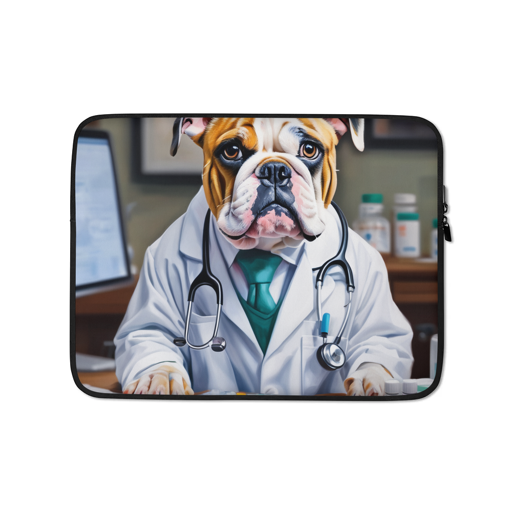 PugMug Custom Bulldog Laptop Sleeve