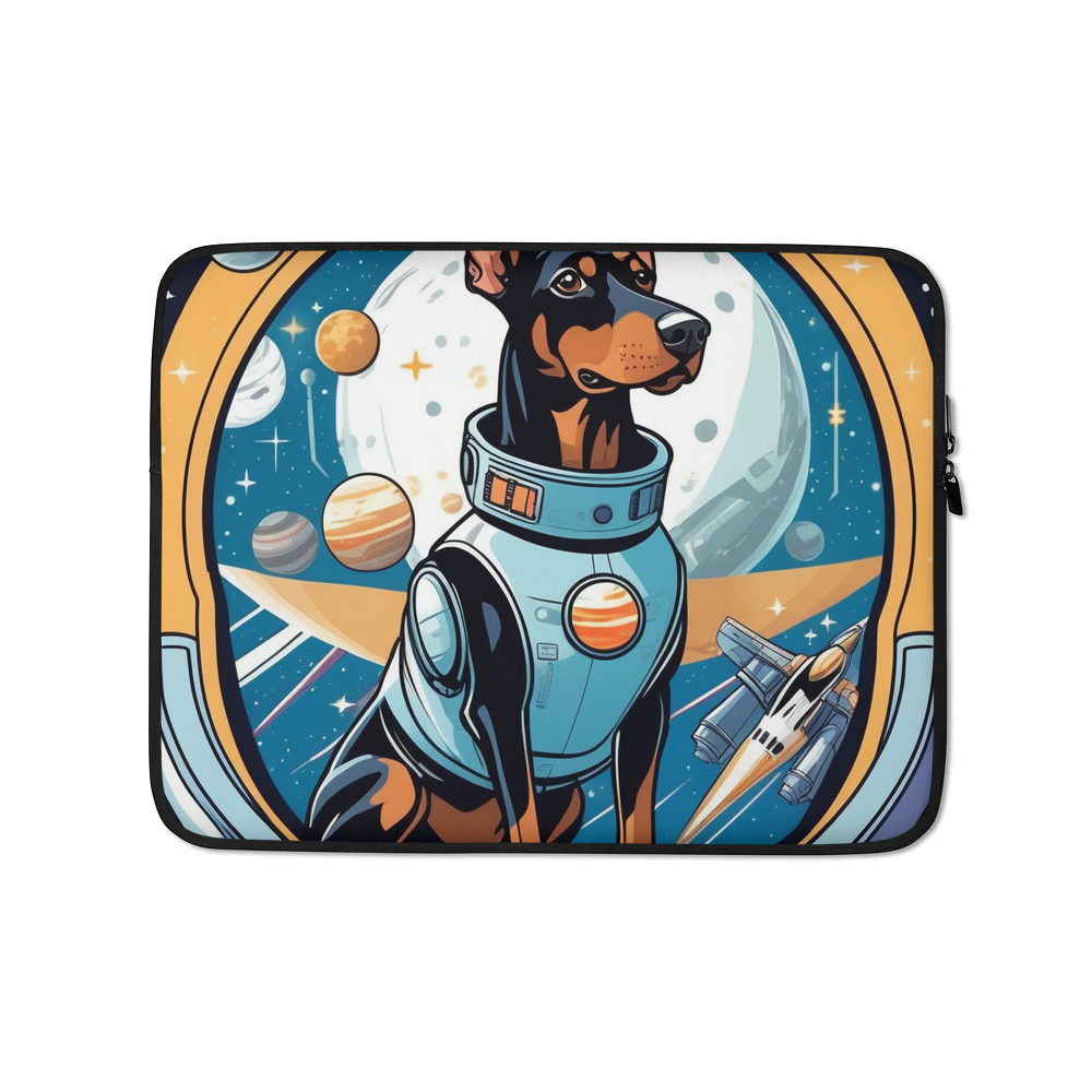 PugMug Custom Doberman Pinscher Laptop Sleeve