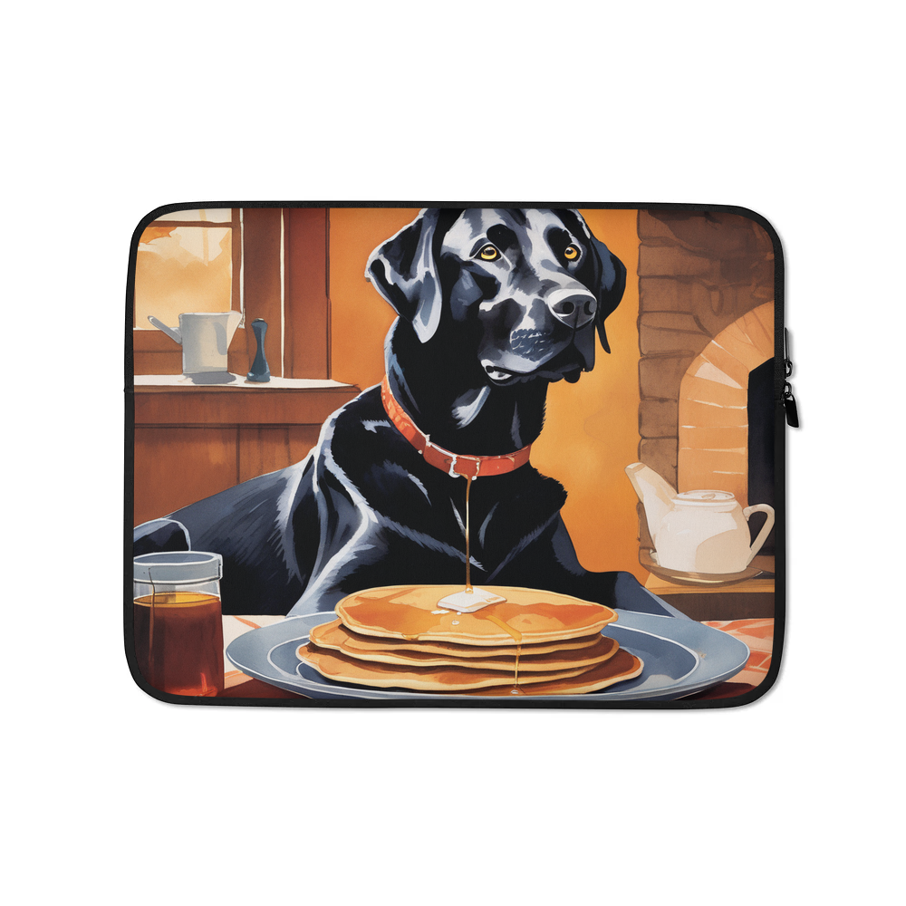 PugMug Custom Black Labrador Retriever Laptop Sleeve