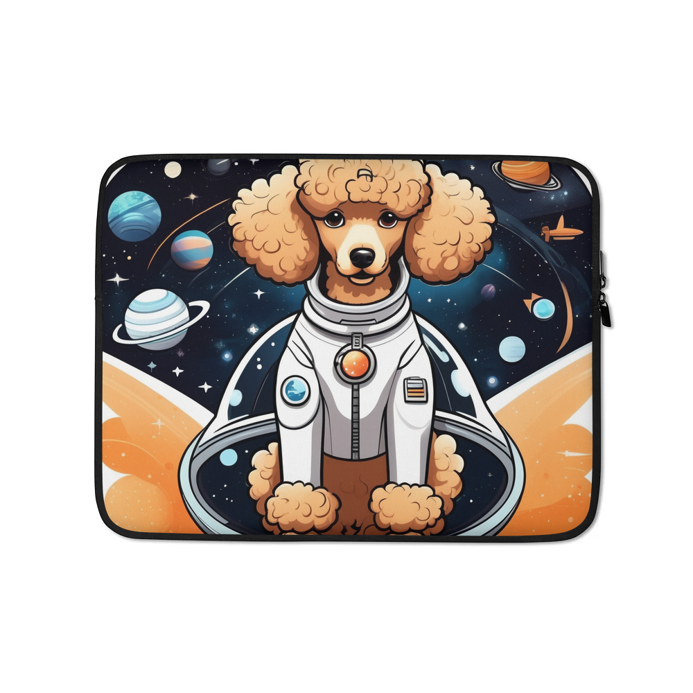 PugMug Custom Tan Poodle Laptop Sleeve