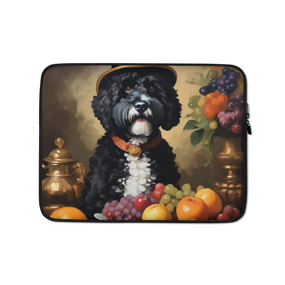PugMug Custom Portuguese Water Dog Laptop Sleeve