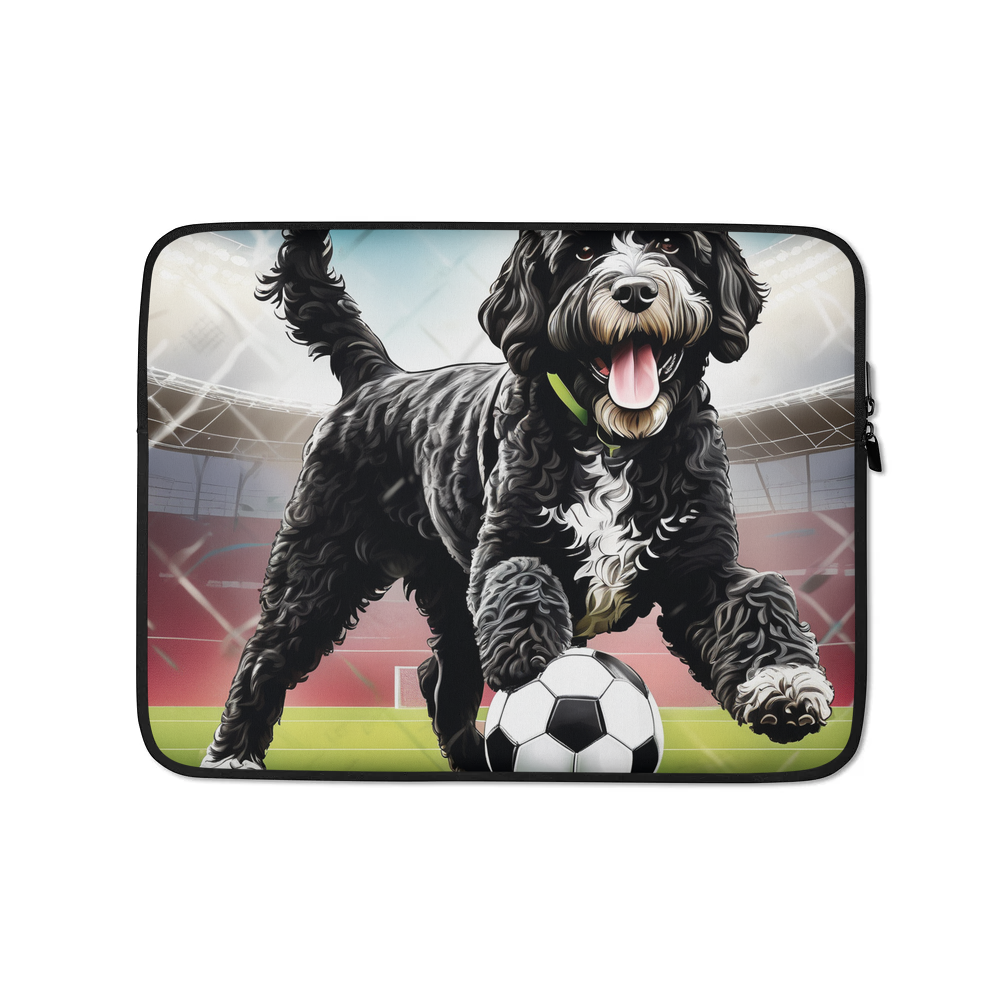 PugMug Custom Portuguese Water Dog Laptop Sleeve