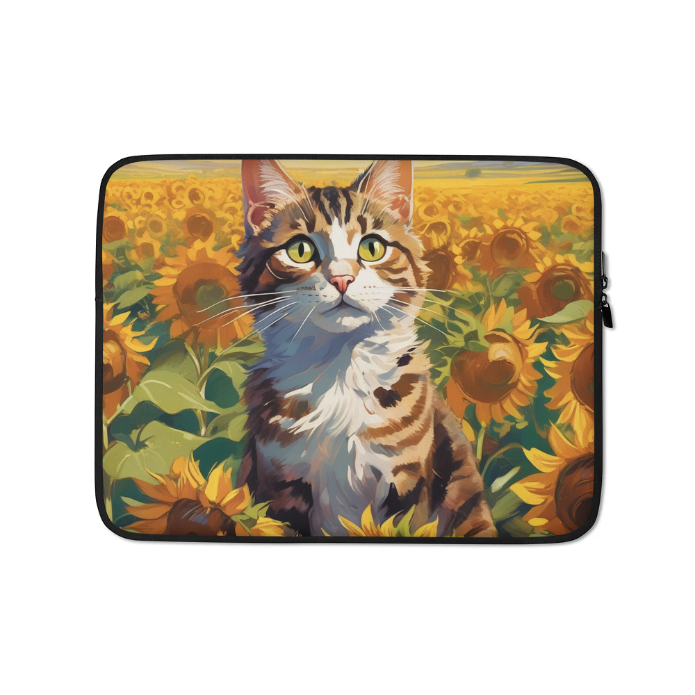 PugMug Custom Tabby Companion Cat Laptop Sleeve