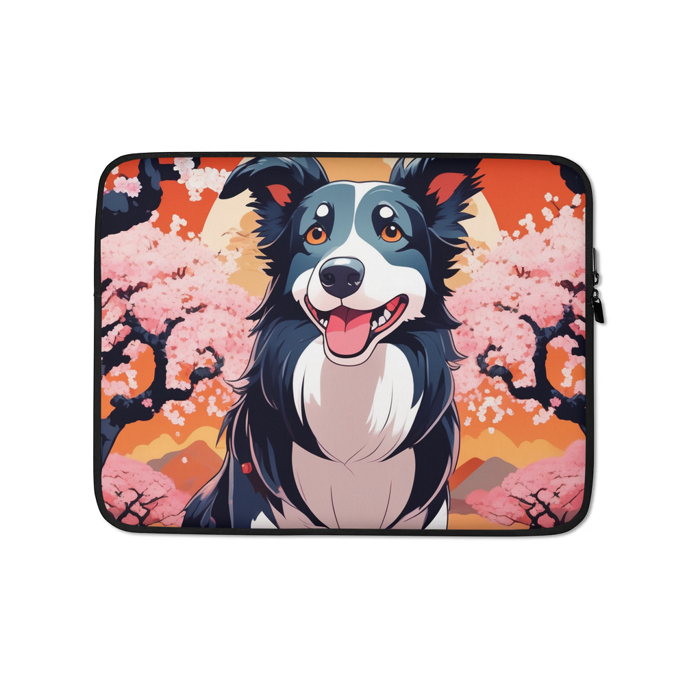 PugMug Custom Border Collie Laptop Sleeve