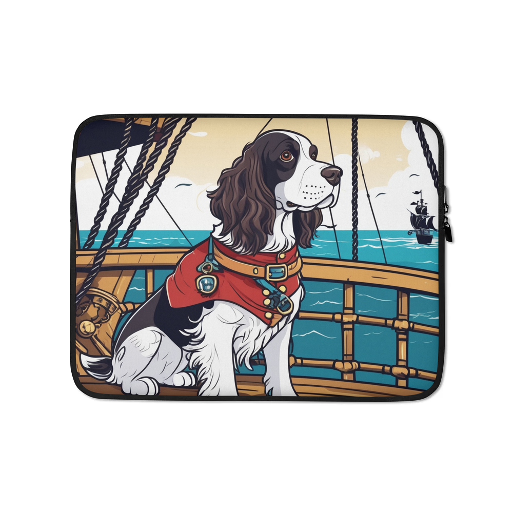 PugMug Custom English Springer Spaniel Laptop Sleeve