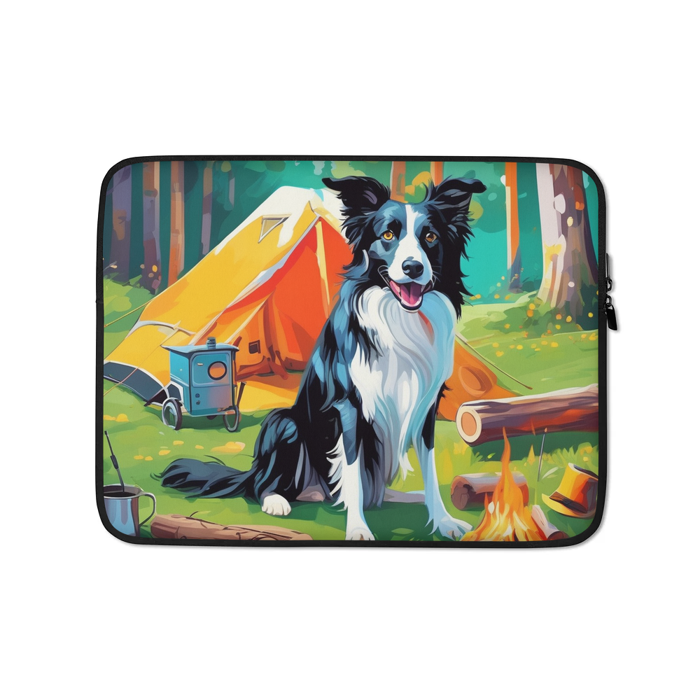 PugMug Custom Border Collie Laptop Sleeve