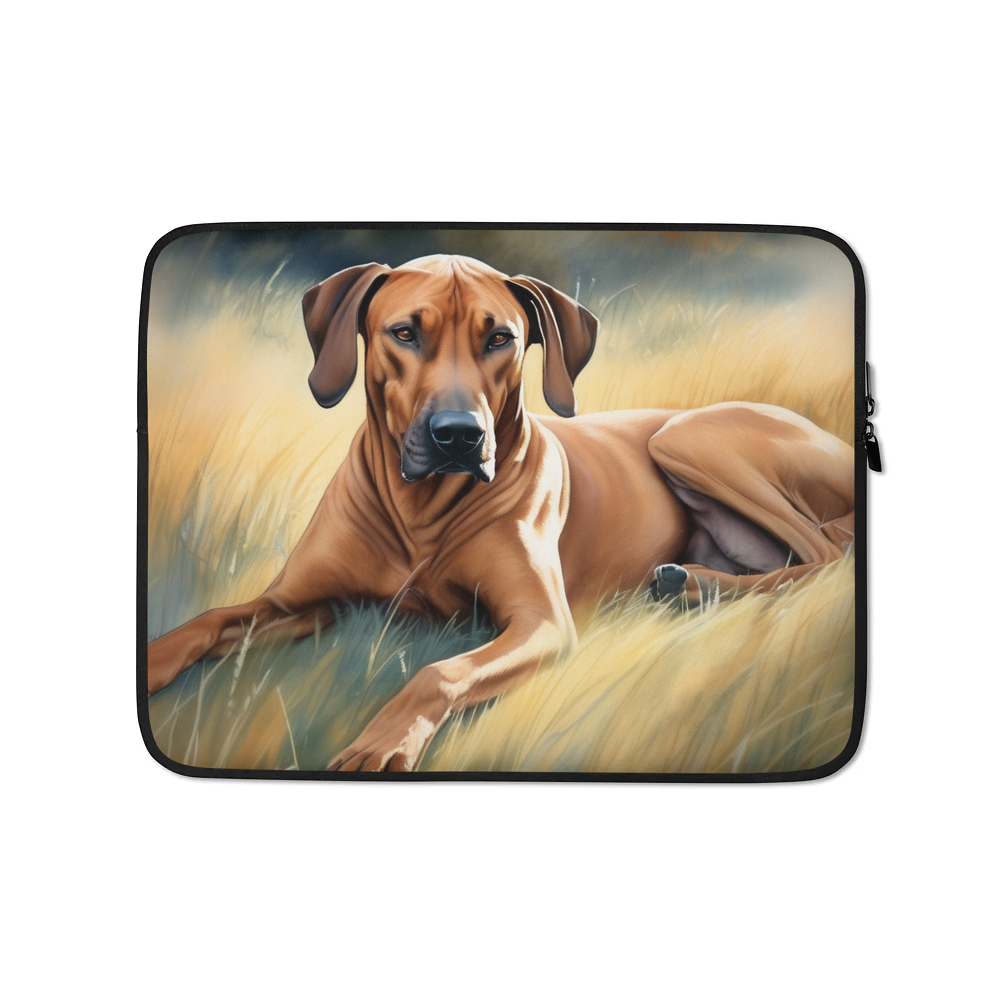 PugMug Custom Rhodesian Ridgeback Laptop Sleeve