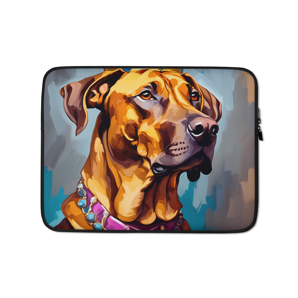 PugMug Custom Rhodesian Ridgeback Laptop Sleeve