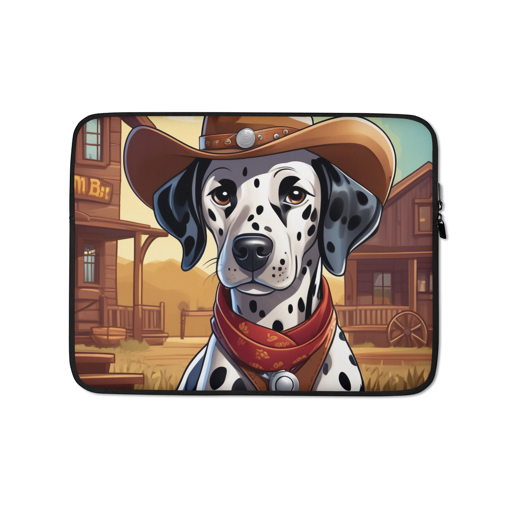 PugMug Custom Dalmatian Laptop Sleeve