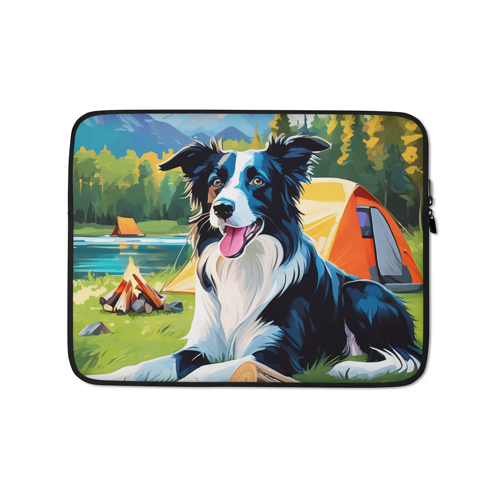 PugMug Custom Border Collie Laptop Sleeve