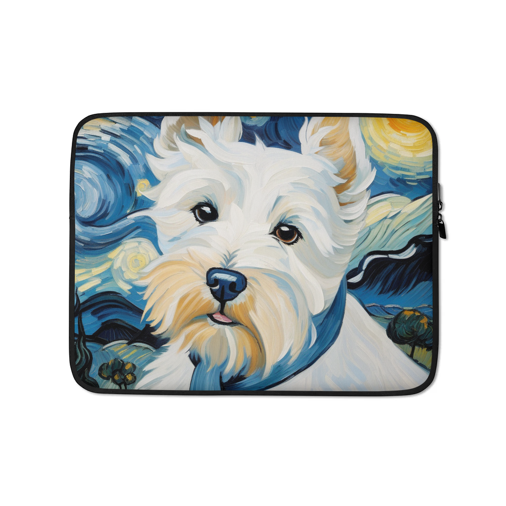 PugMug Custom West Highland White Terrier Laptop Sleeve