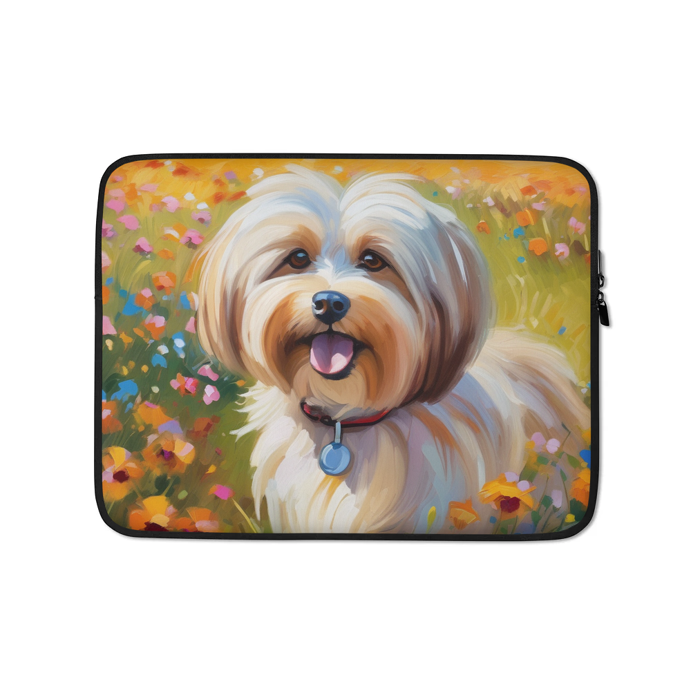 PugMug Custom Tan Havanese Dog Laptop Sleeve