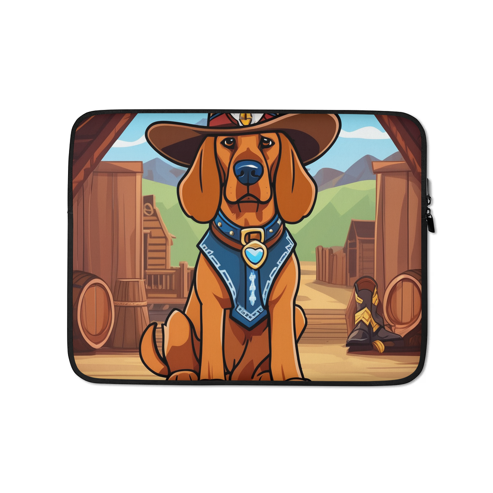 PugMug Custom Bloodhound Laptop Sleeve
