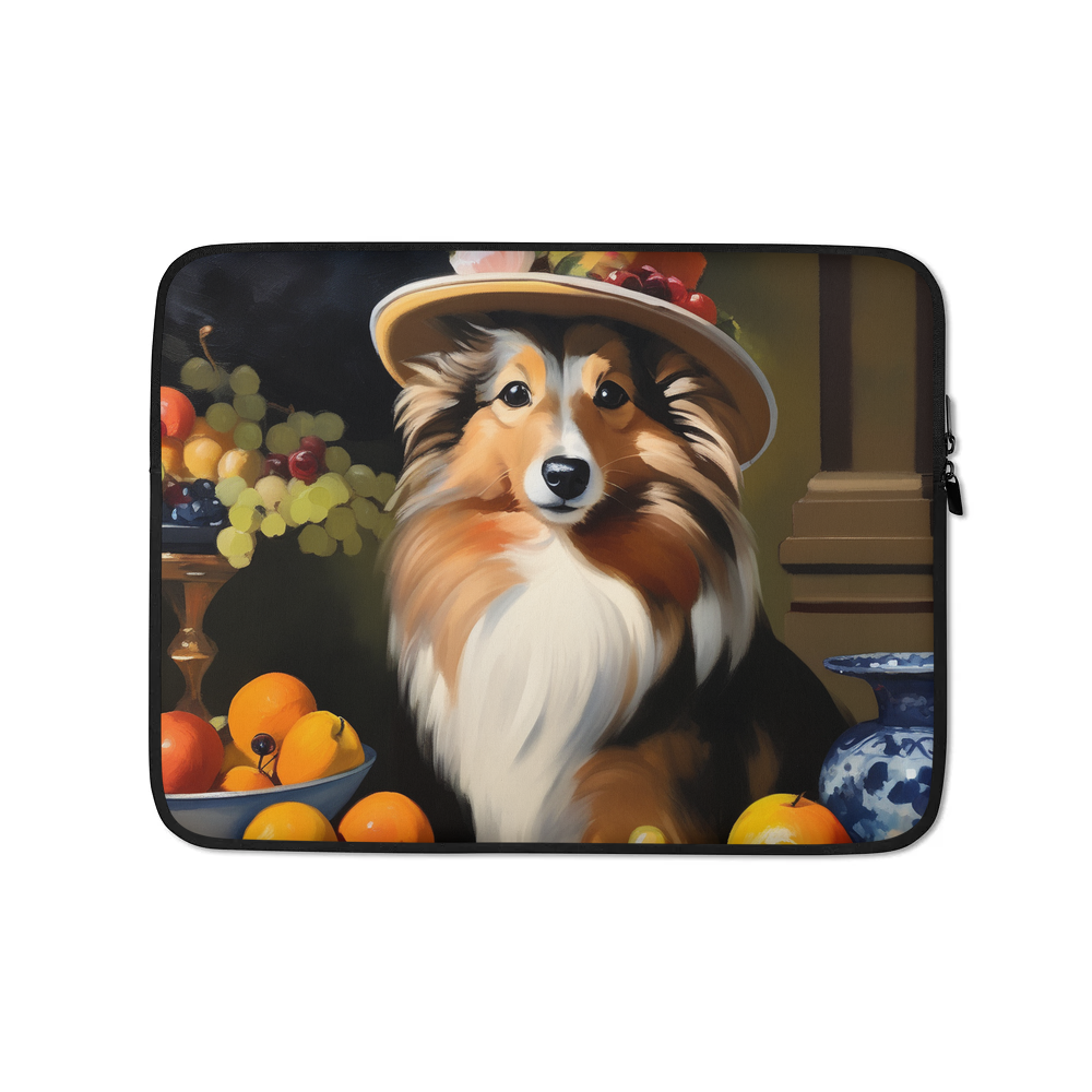 PugMug Custom Shetland Sheepdog Laptop Sleeve